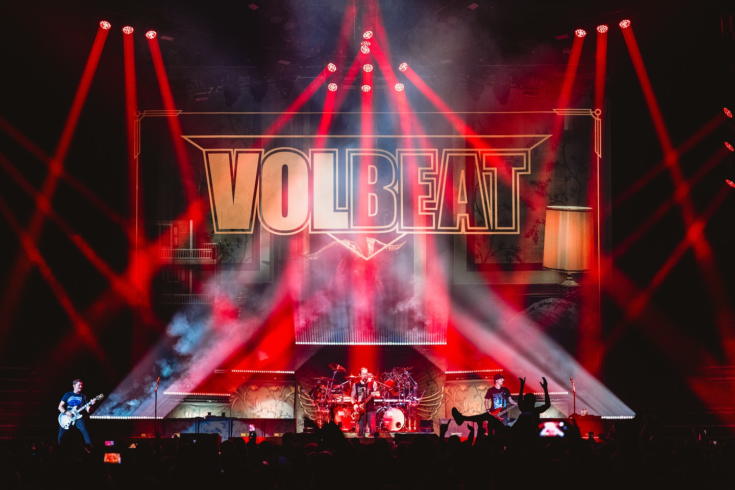 Intensity Flows on Volbeat “Greatest Of All Tour” with Niller